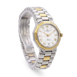 Baume & Mercier Steel & 18k Yellow Gold MOP Dial Quartz Women's Watch