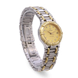 Concord Saratoga Two Tone Diamond Dial Ladies Quartz Watch