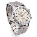Vulcain Alarm Stainless Steel Hand Wind Men's Watch Ref. 999.0073.2