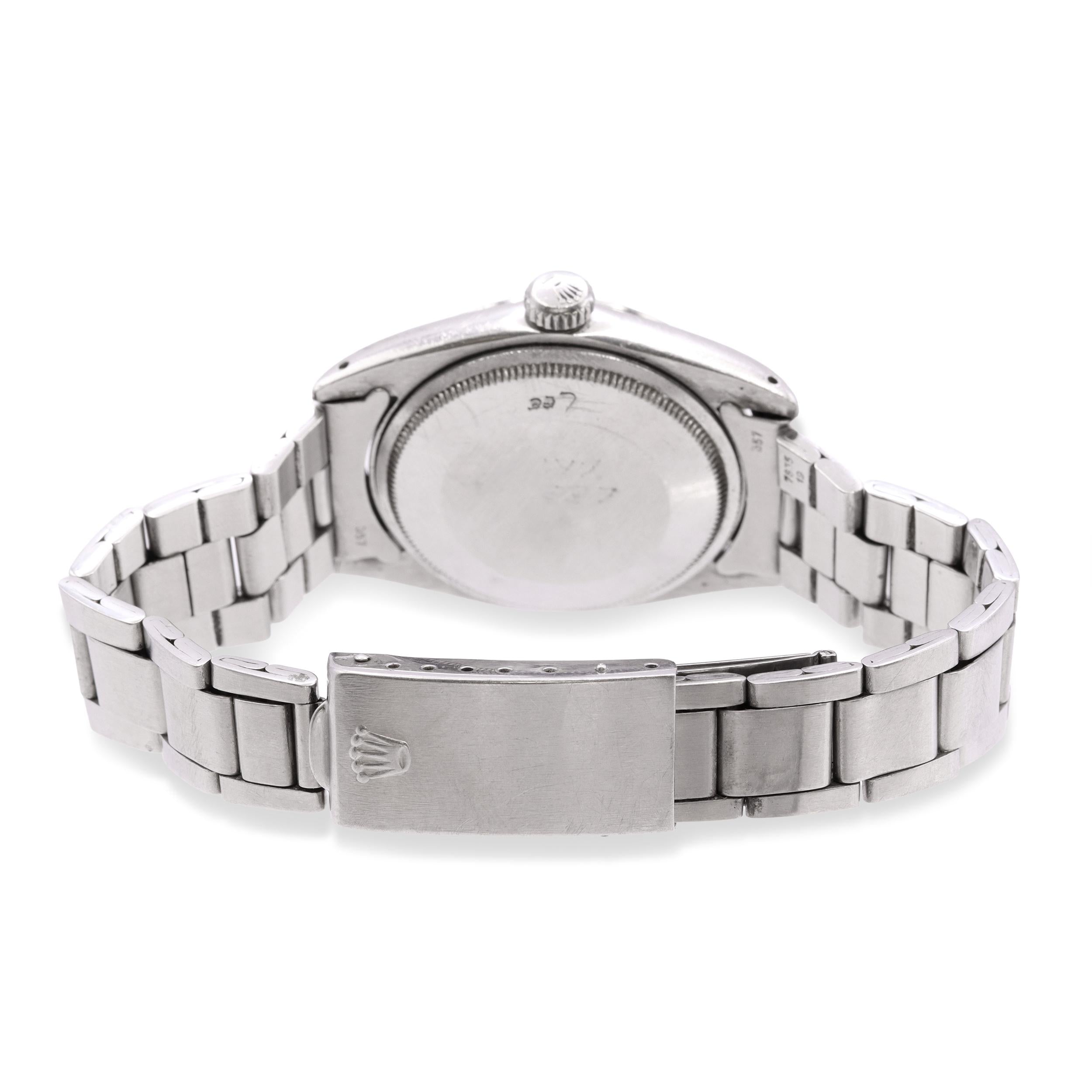 Vintage 1969 Rolex Date Stainless Steel Automatic Watch Ref. 1500