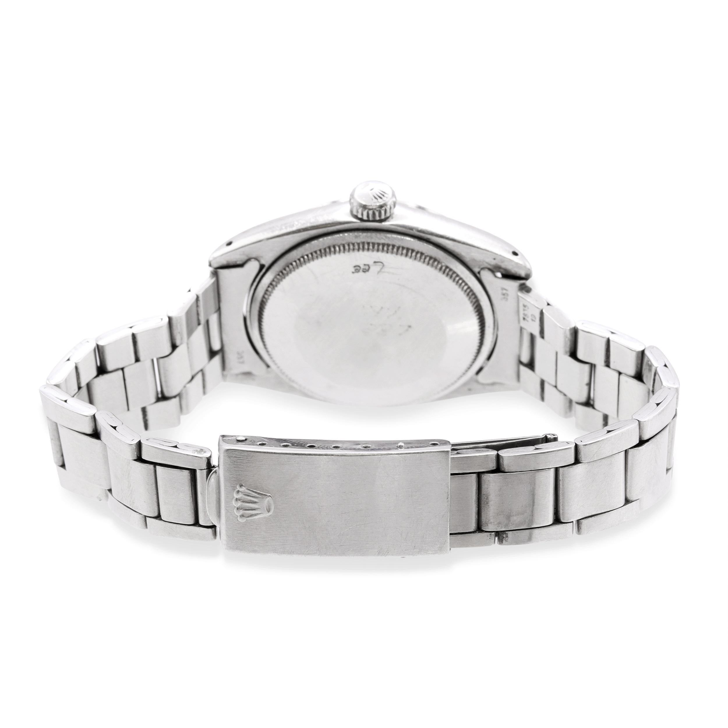 Vintage 1969 Rolex Date Stainless Steel Automatic Watch Ref. 1500