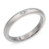 Tiffany & Co. Elsa Peretti Platinum Diamond Band Ring