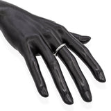 Tiffany & Co. Elsa Peretti Platinum Diamond Band Ring