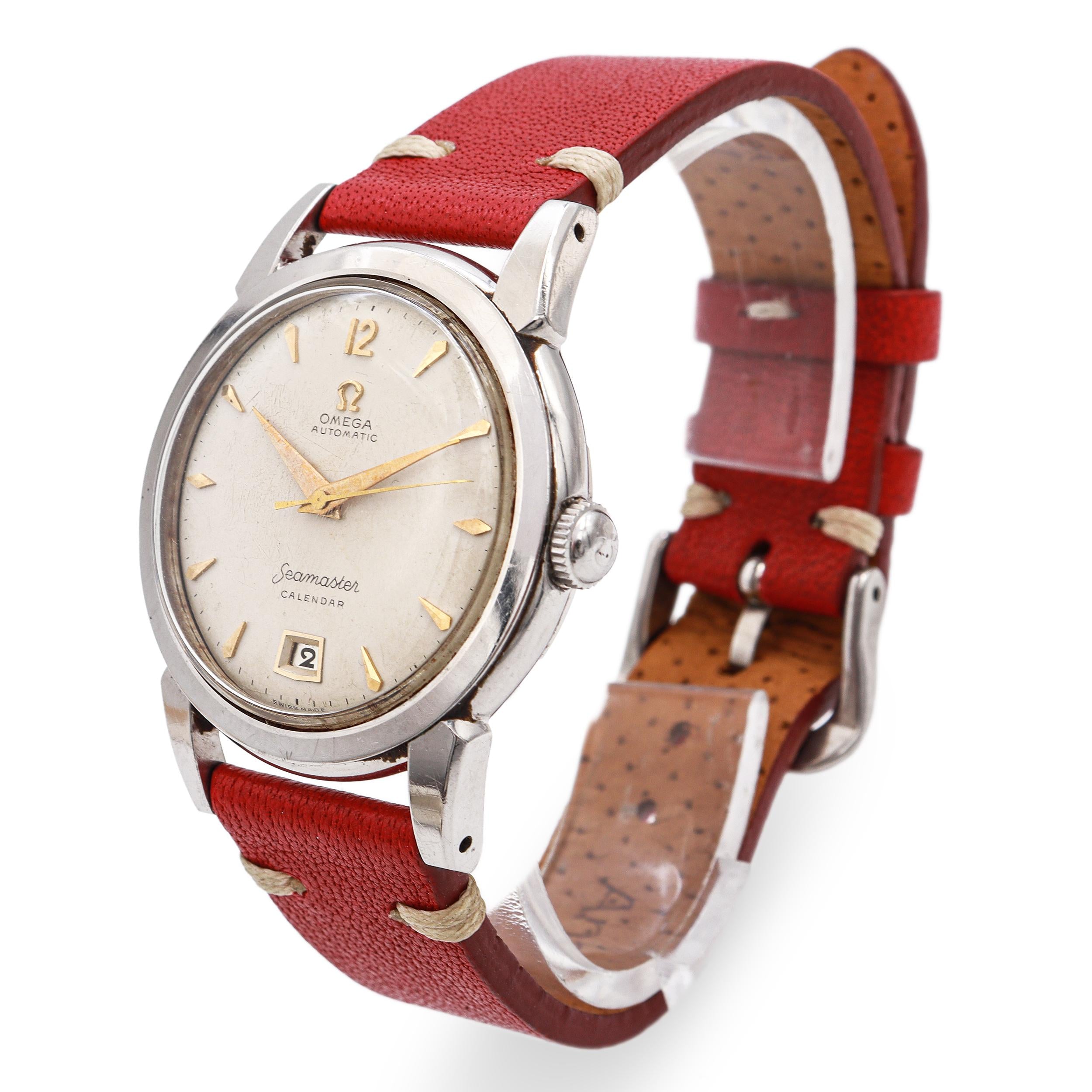 Vintage Omega Seamaster Calendar Stainless Steel Automatic Men’s Watch Ref. 2757