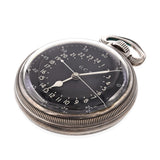 Vintage Hamilton GCT AN 5740 4992B 22 Jewel .800 Silver Pocket Watch