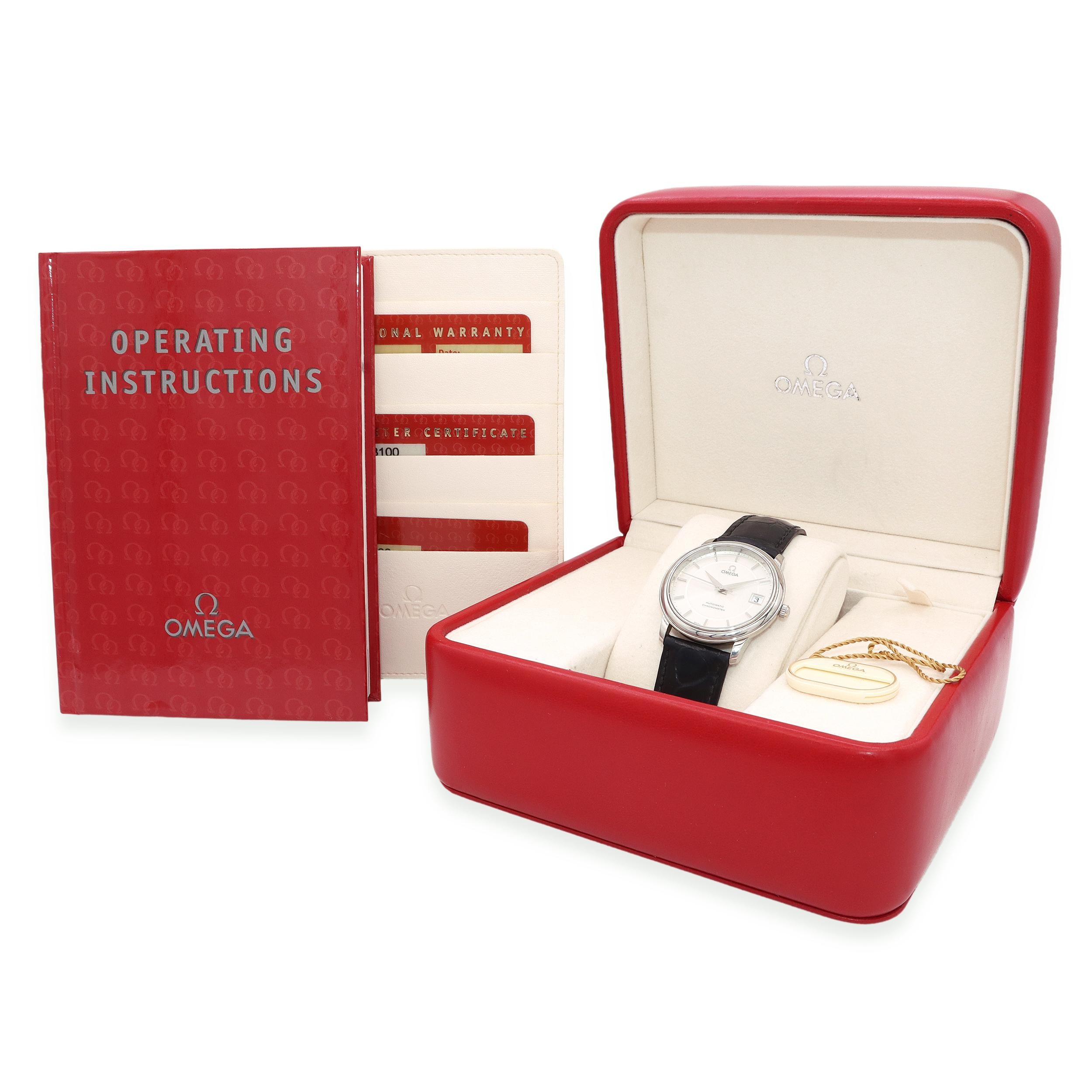 Omega De Ville Steel Chronometer Automatic Dress Watch Ref. 48003100