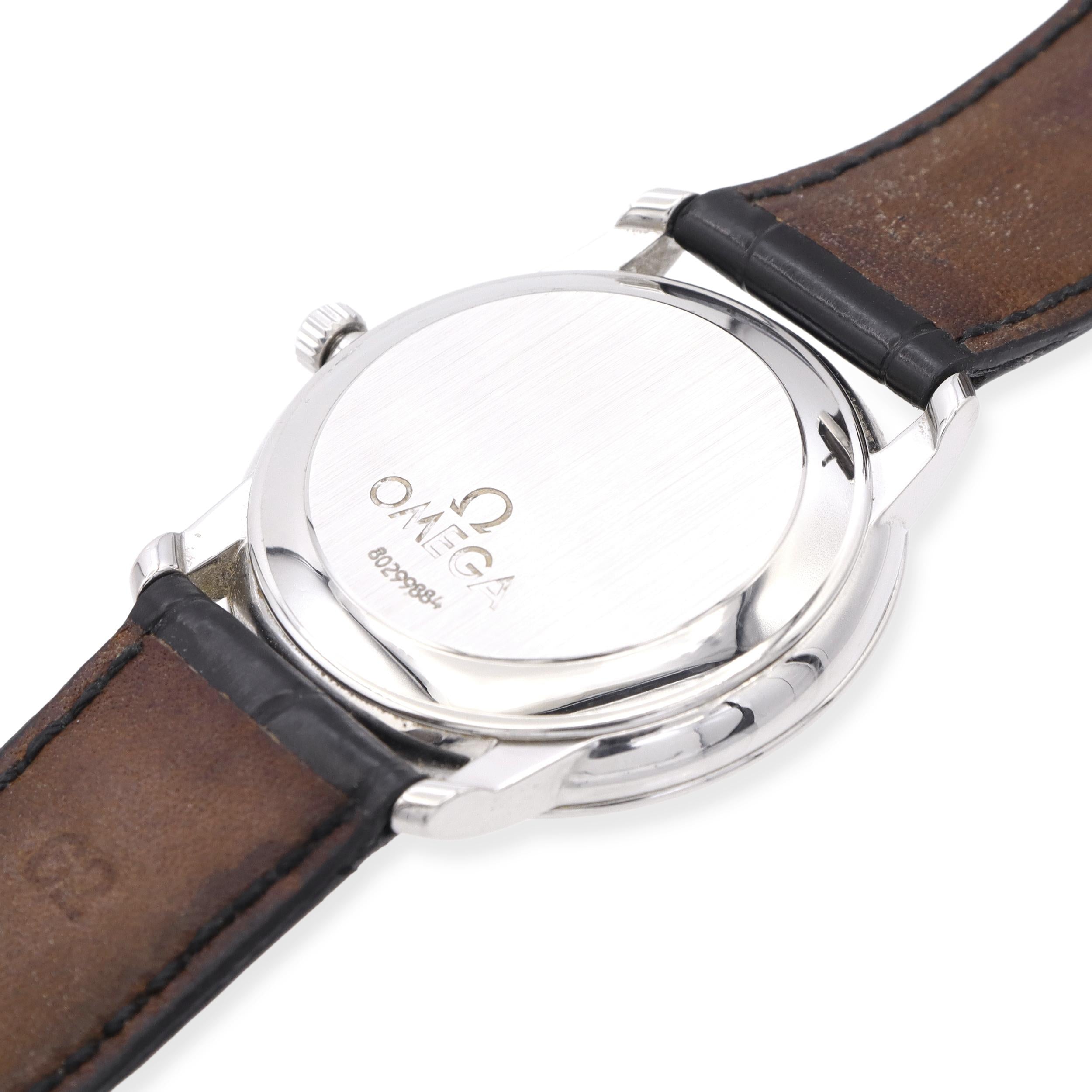 Omega De Ville Steel Chronometer Automatic Dress Watch Ref. 48003100