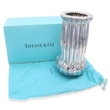 Tiffany & Co. Louis Comfort Sterling Silver Ribbed Vase