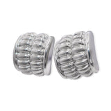 Kieselstein-Cord Sterling Silver Chunky Clip On Earrings