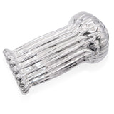 Tiffany & Co. Louis Comfort Sterling Silver Ribbed Vase