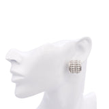 Kieselstein-Cord Sterling Silver Chunky Clip On Earrings