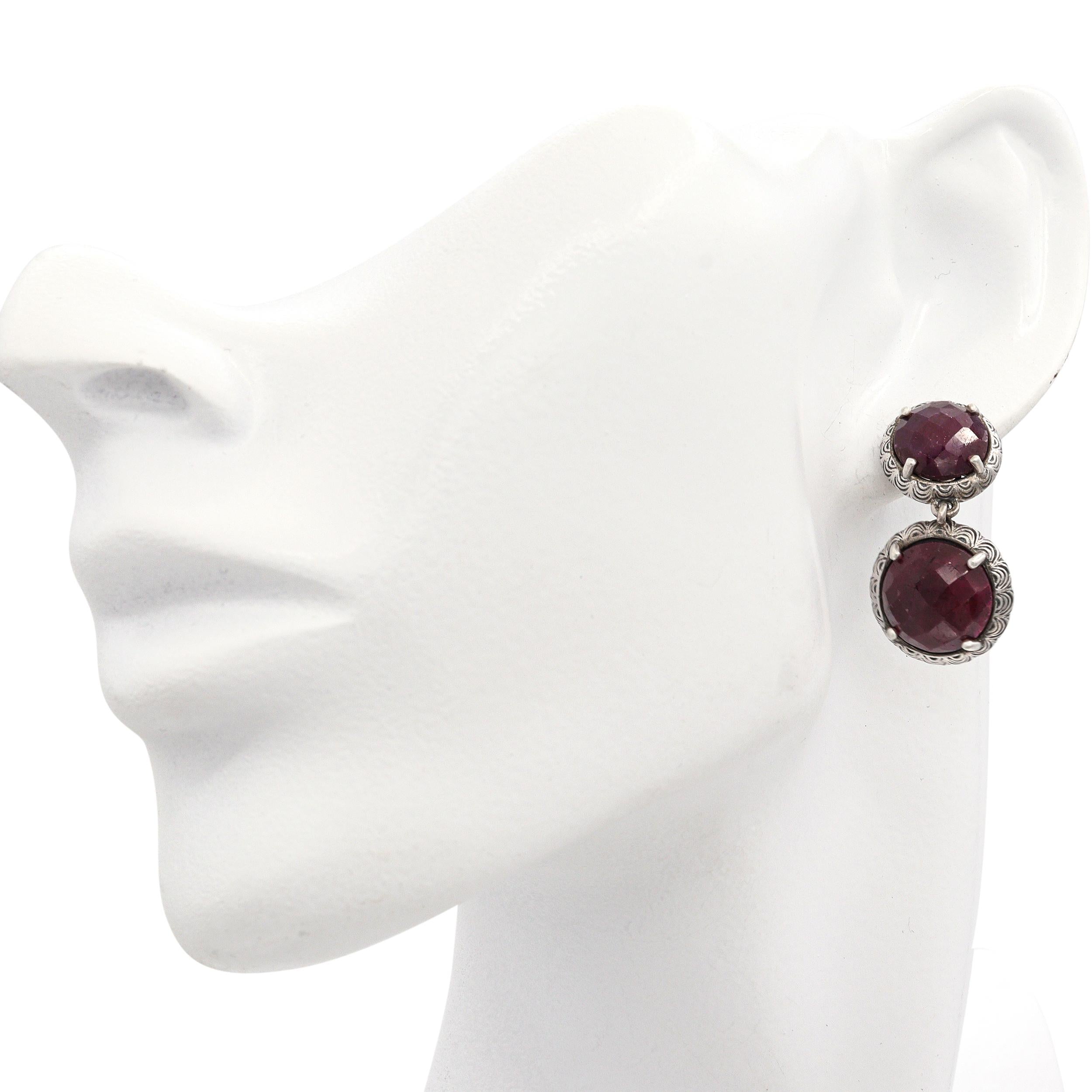 Lot of 3 Designer Bixby Clyde Duneier Silver 18k Gold Gemstone Ring Earrings Set