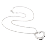 Tiffany & Co Elsa Peretti Open Heart Sterling Silver Necklace