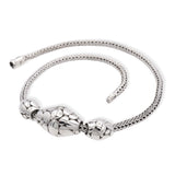 John Hardy Sterling Silver Kali Elliptical Bead Trio Necklace