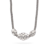 John Hardy Sterling Silver Kali Elliptical Bead Trio Necklace