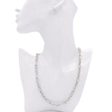 David Yurman Figaro Chain Sterling Silver & 18k Yellow Gold Necklace