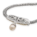 John Hardy Sterling Silver & 18K Yellow Gold Dot Pearl Pendant Necklace