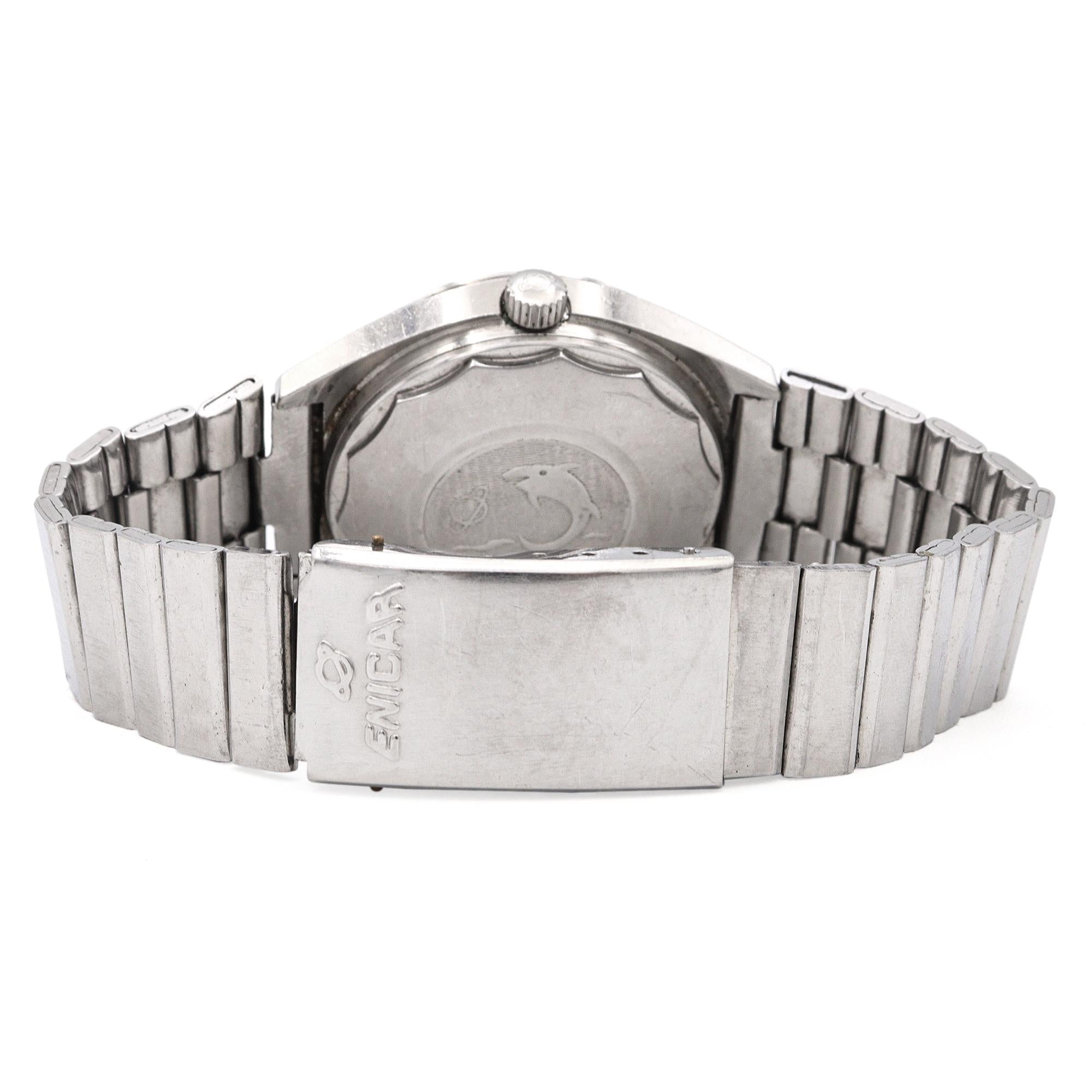 Vintage Enicar Automatic Date Men's Watch Ref.2167-51-29