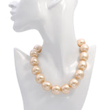 Karl Lagerfeld Oversized Baroque Faux Pearl Beaded Statement Necklace