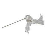 Tiffany & Co. Sterling Silver Ribbon Bow Brooch