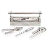Tiffany & Co. Sterling Silver Miniature Tool Box with Tools