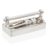 Tiffany & Co. Sterling Silver Miniature Tool Box with Tools