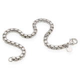 Tiffany & Co. Sterling Silver Box Link Bracelet