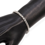 Tiffany & Co. Sterling Silver Box Link Bracelet