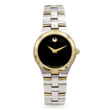 Movado Museum Two-Tone Diamond Black Dial Quartz Women’s Watch Ref. 81.E4.1844