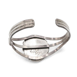Vintage Southwestern Sterling Silver Turquoise Cuff Bracelet
