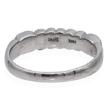 Vintage Platinum Palladium Alloy Floral Band Ring