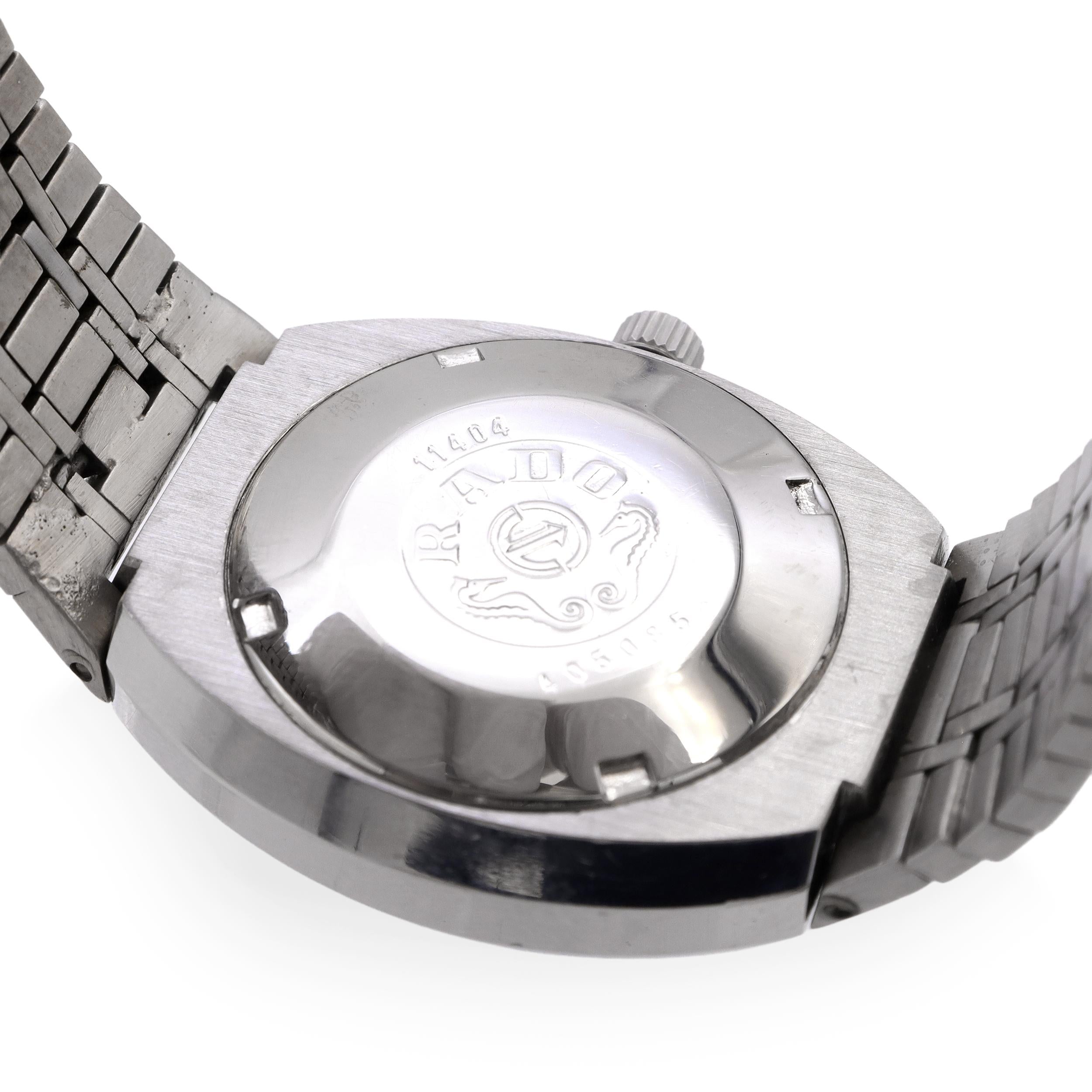 Rado Golden Gazelle Stainless Steel Day-Date Automatic Men’s Watch 11404
