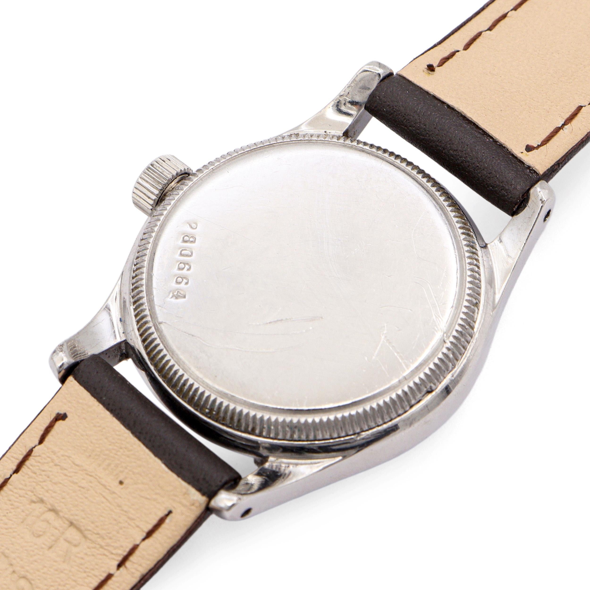 Vintage Oyster Watch Co.Stainless Steel Hand Wind Men’s Watch