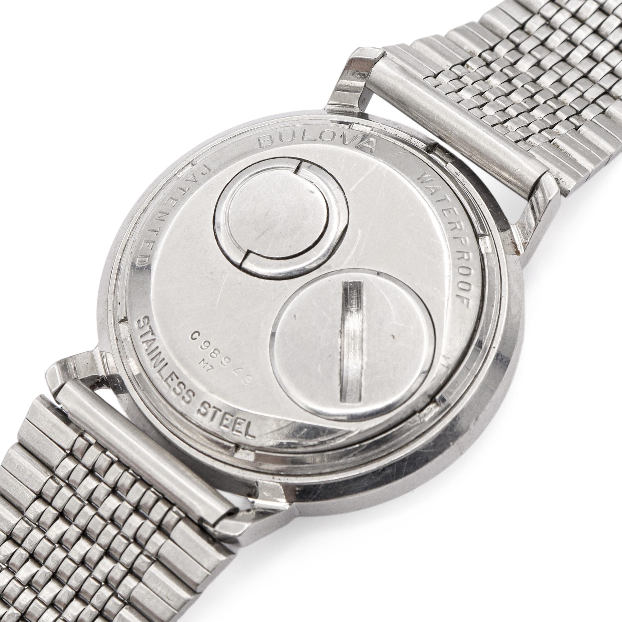 Bulova Accutron Spaceview Stainless Steel Tuning Fork Men’s Watch