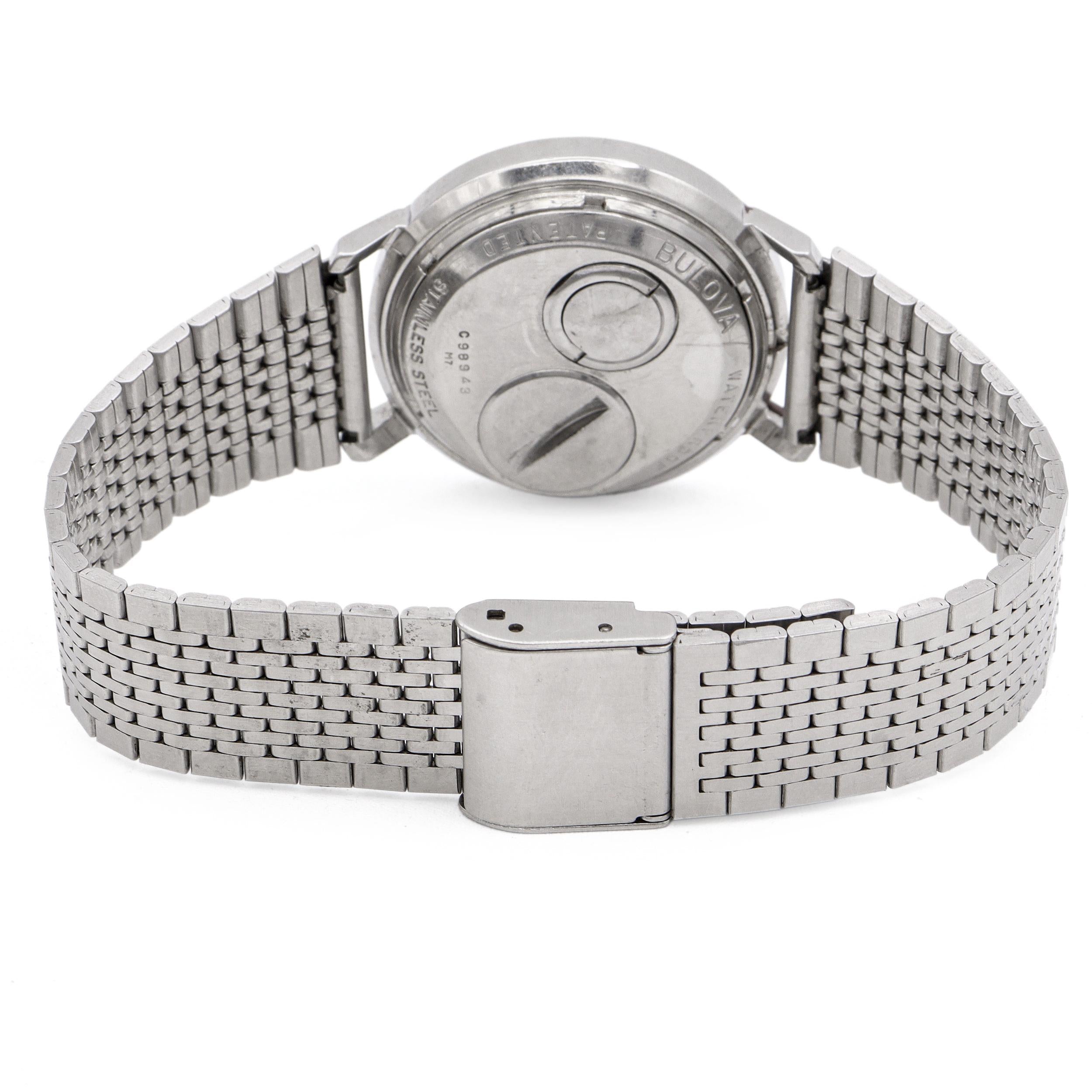 Bulova Accutron Spaceview Stainless Steel Tuning Fork Men’s Watch