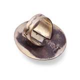 Teddy Goodluck Turquoise Sterling Silver Statement Ring