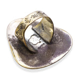 Vintage Teddy Goodluck Turquoise Sterling Silver Ring