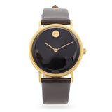 Movado Museum Limited Edition 1994 Black Dial Hand Wind Men's Watch