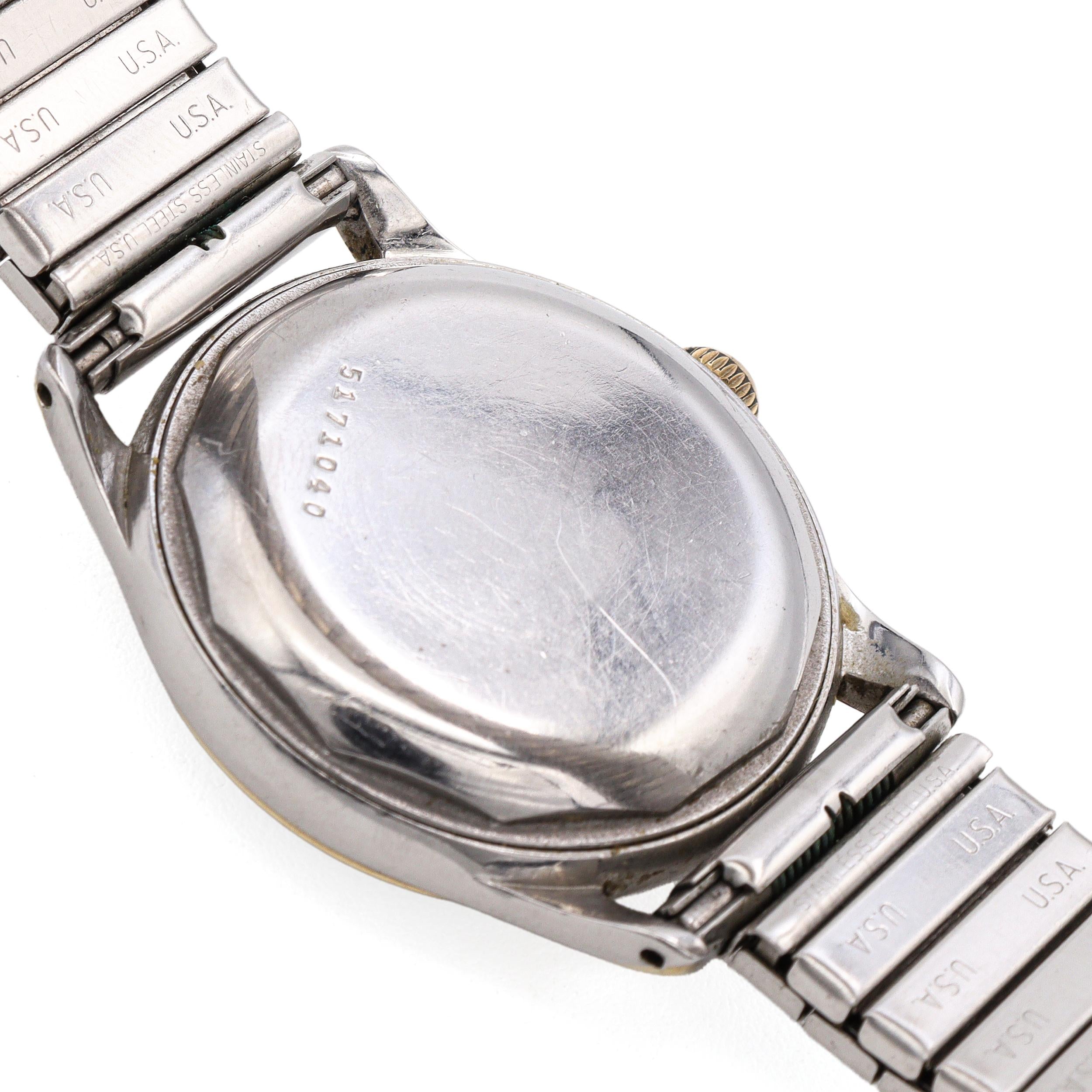 Vintage Zell Bros Turtle Stainless Steel Automatic Men’s Watch