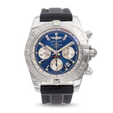 Breitling Chronomat 44 Blue Dial Steel Automatic Chronograph Men’s Watch