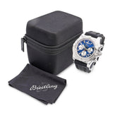 Breitling Chronomat 44 Blue Dial Steel Automatic Chronograph Men’s Watch