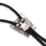 R|B Signed Navajo Turquoise Sterling Silver Bolo Tie