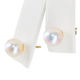 Tiffany & Co. 18k Yellow Gold Akoya Pearl Stud Earrings