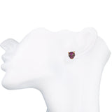 Effy 14k Rose Gold Ruby & Emerald Panther Stud Earrings