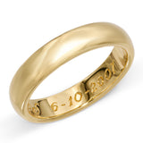 Vintage 1999 Tiffany & Co. 18k Yellow Gold Men's Band Ring