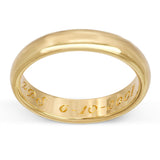 Vintage 1999 Tiffany & Co. 18k Yellow Gold Men's Band Ring