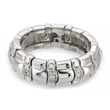 Piaget 18k White Gold Diamond Tanagra Band Ring
