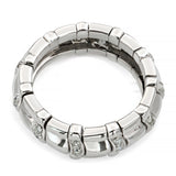 Piaget 18k White Gold Diamond Tanagra Band Ring