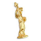 Vintage Yellow Gold Statue of Liberty Charm