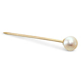 Vintage Tiffany & Co. 14k Yellow Gold Pearl Stick Pin